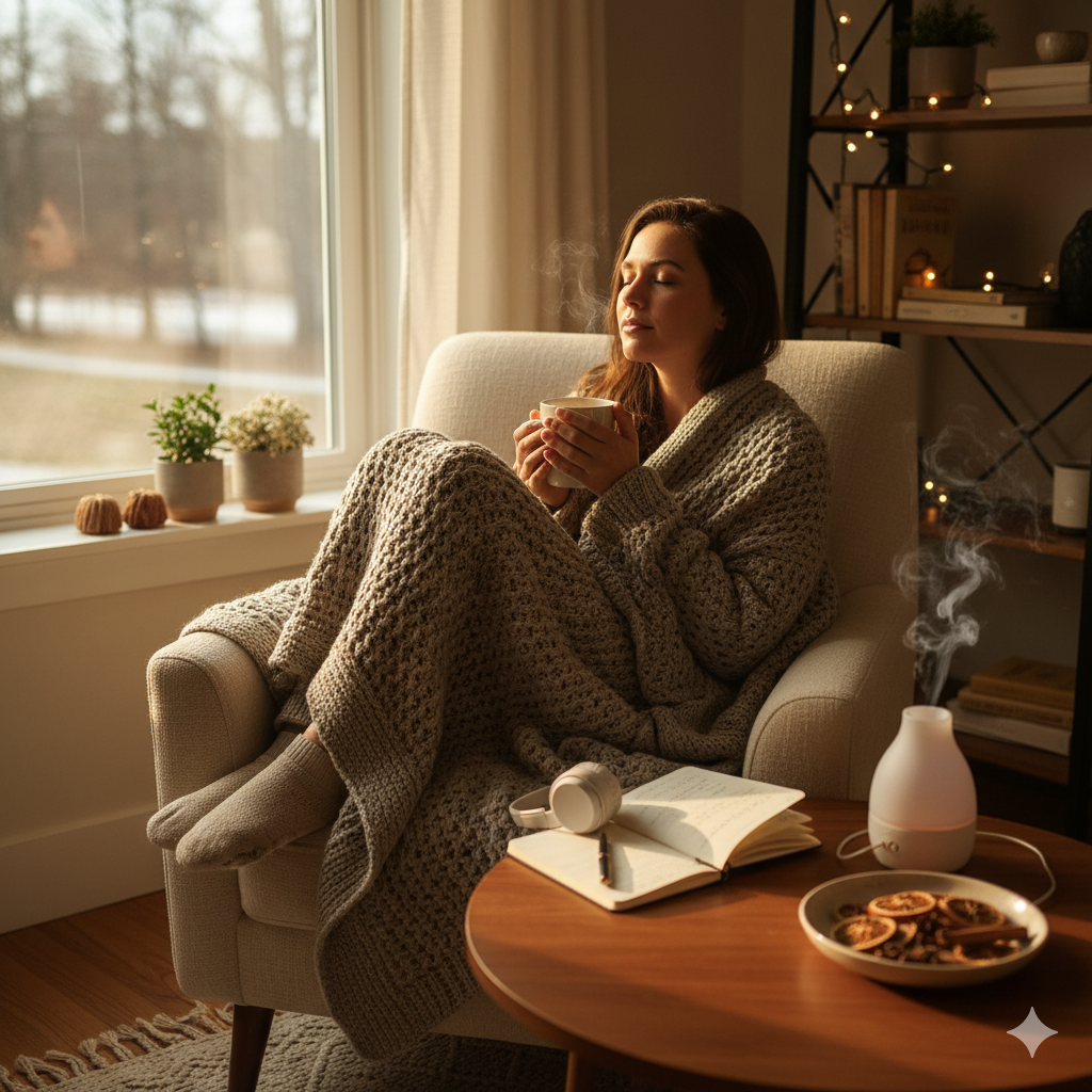 comfort mental health cold season